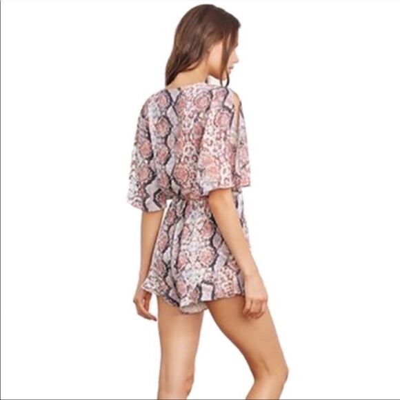 LOVERS + FRIENDS Epiphany Python Romper - Picture 8 of 8
